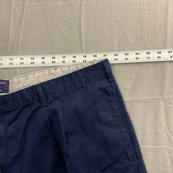 Saddlebred Shorts Mens 44W Big & Tall Navy Blue 100% Cotton Preppy Pleated Golf - Picture 6 of 8